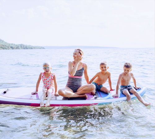 rent a paddleboard at Lake of the Ozarks, MO